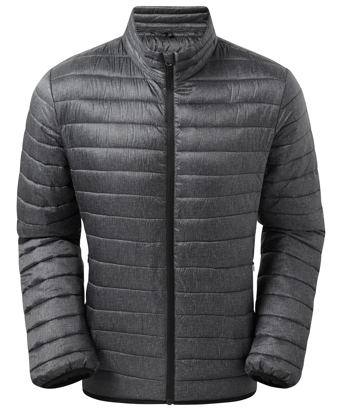 Melange padded jacket — Size 2XL, Colour Charcoal Melange