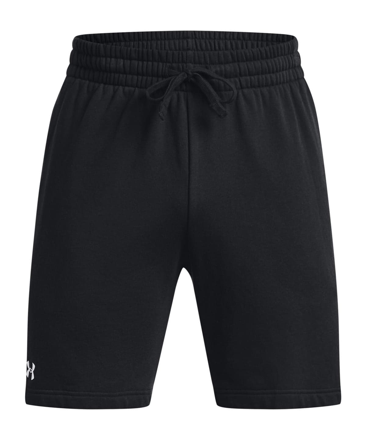 UA Rival fleece shorts — Size 2XL, Colour Black/White