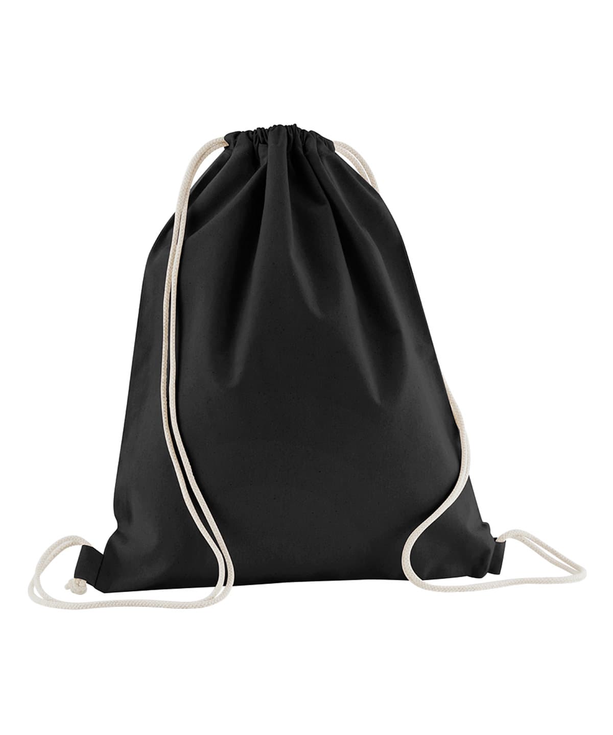 Organic cotton InCo. gym sac — Size One size, Colour Black