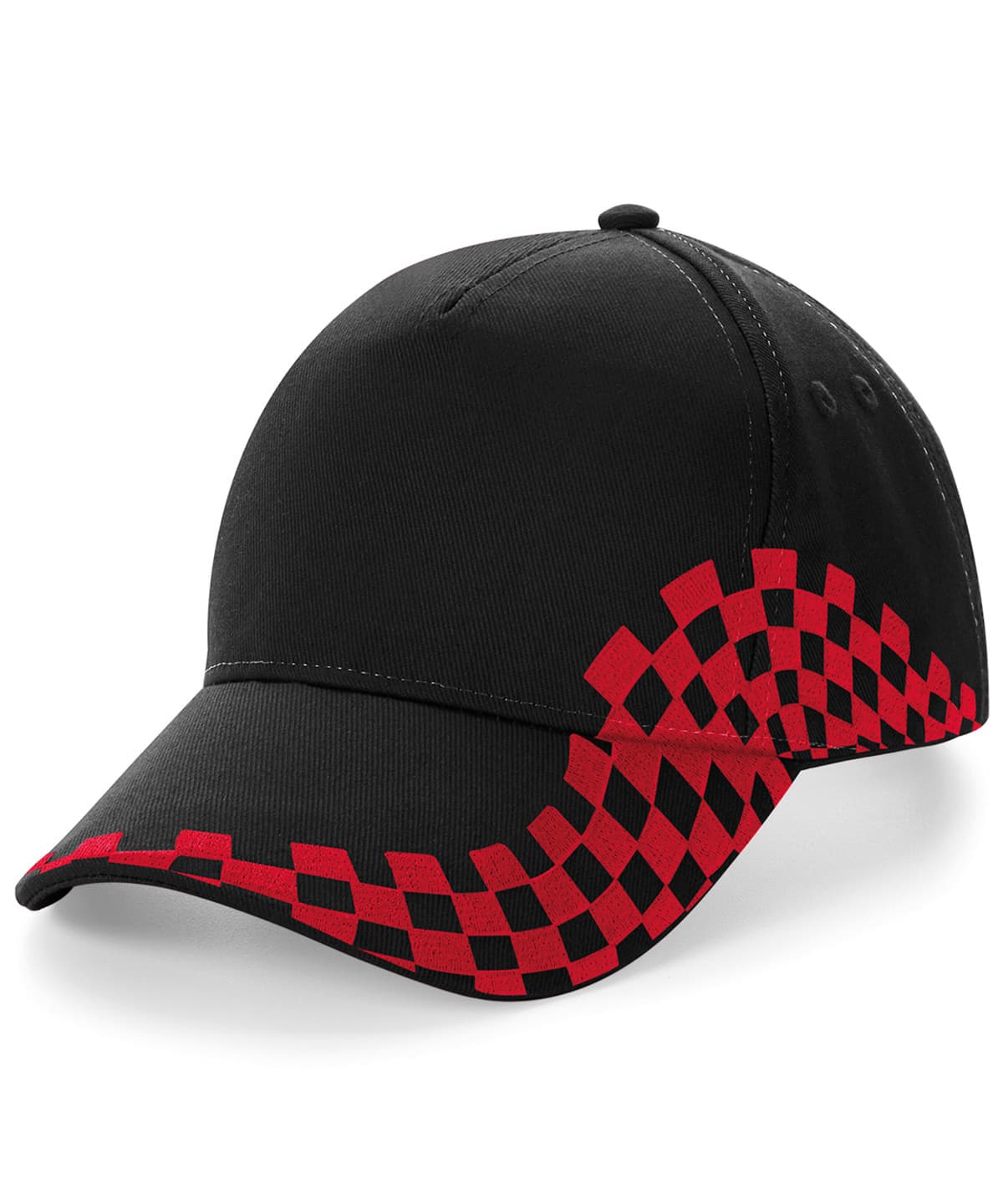 Grand Prix cap — Size One Size, Colour Black/Classic Red