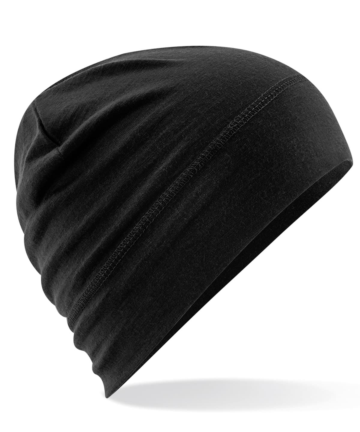 Merino beanie — Size One Size, Colour Black