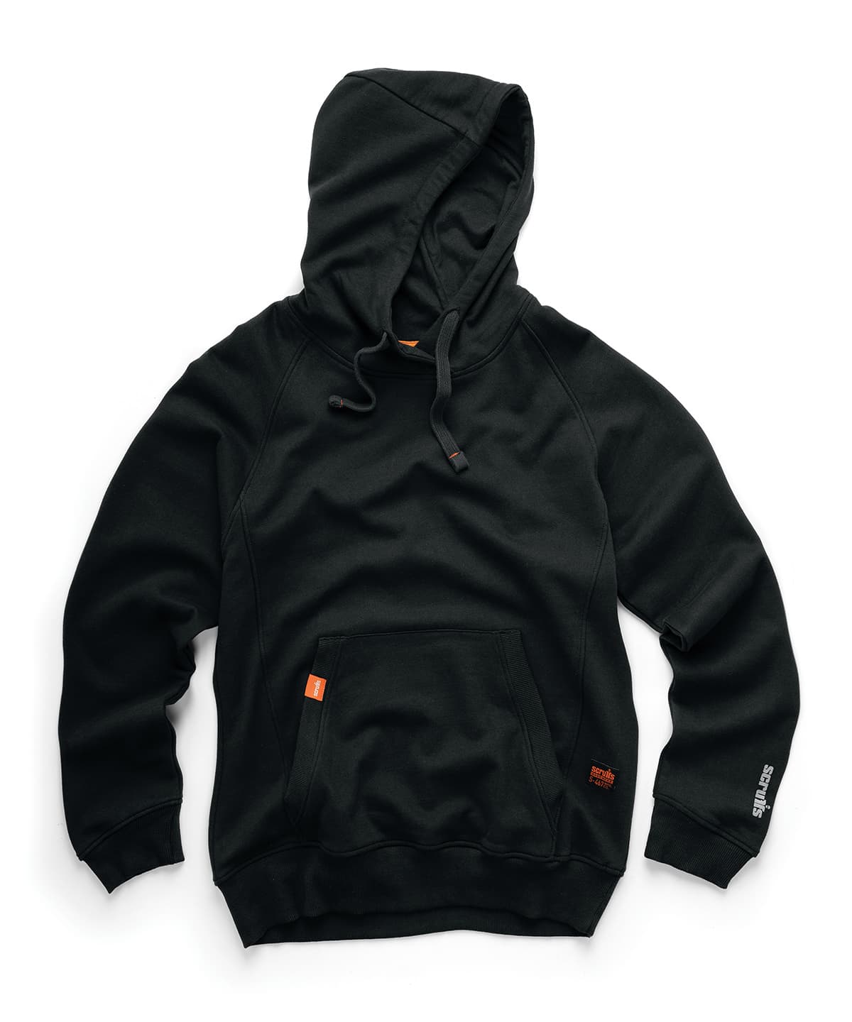 Eco Worker hoodie — Size 2XL, Colour Black