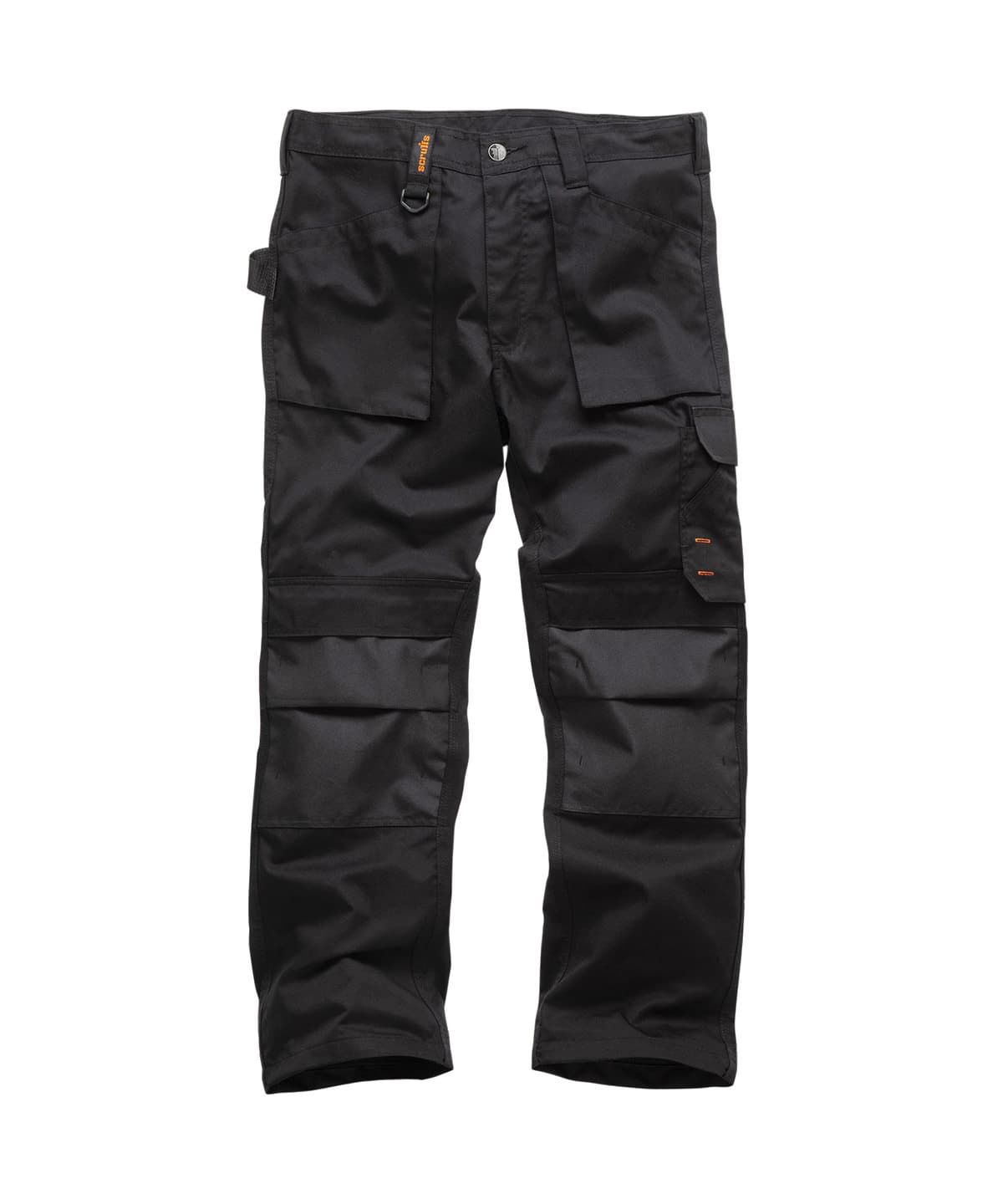 Worker trousers — Size 28R, Colour Black