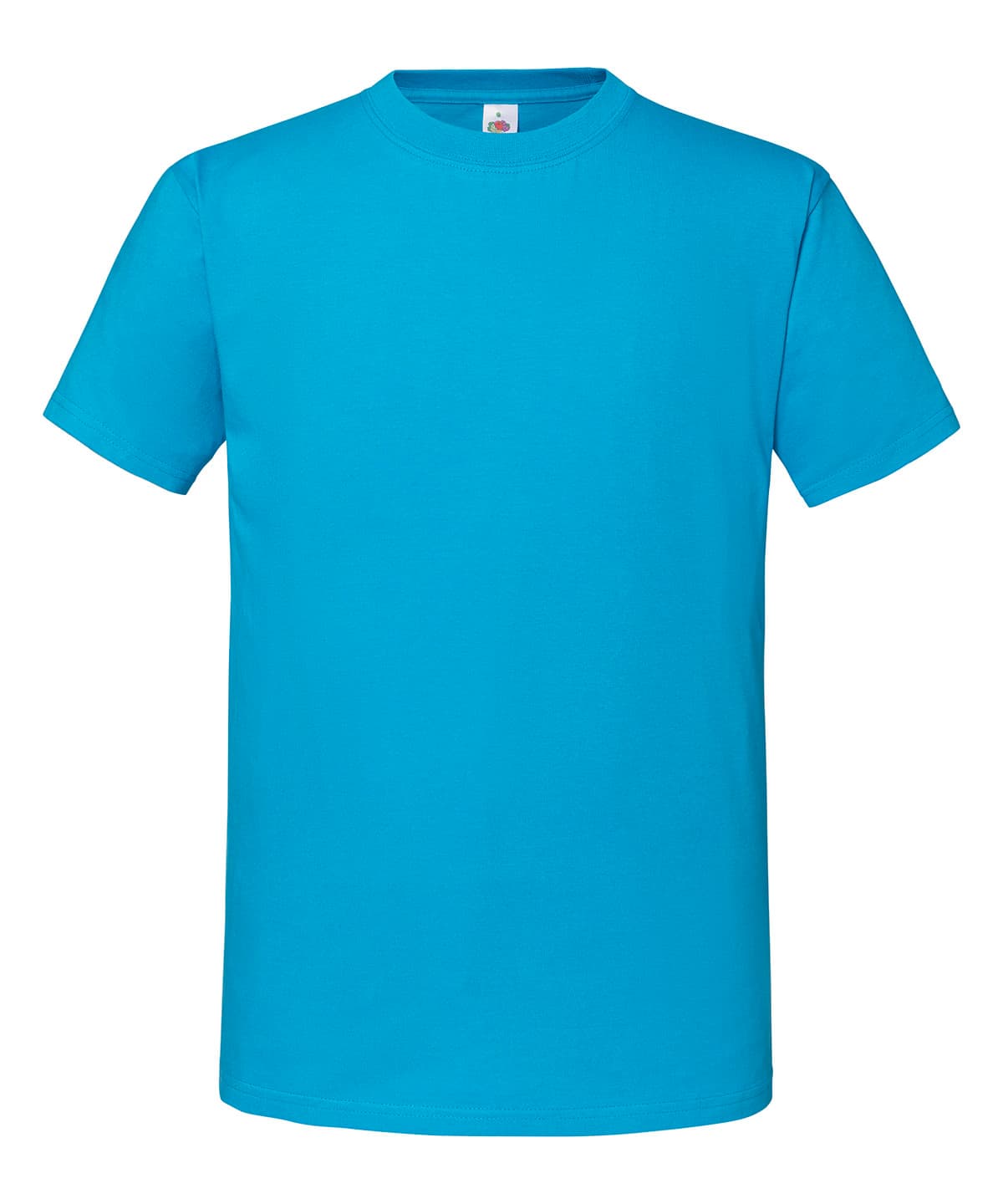Iconic 195 ringspun premium T — Size 2XL, Colour Azure Blue