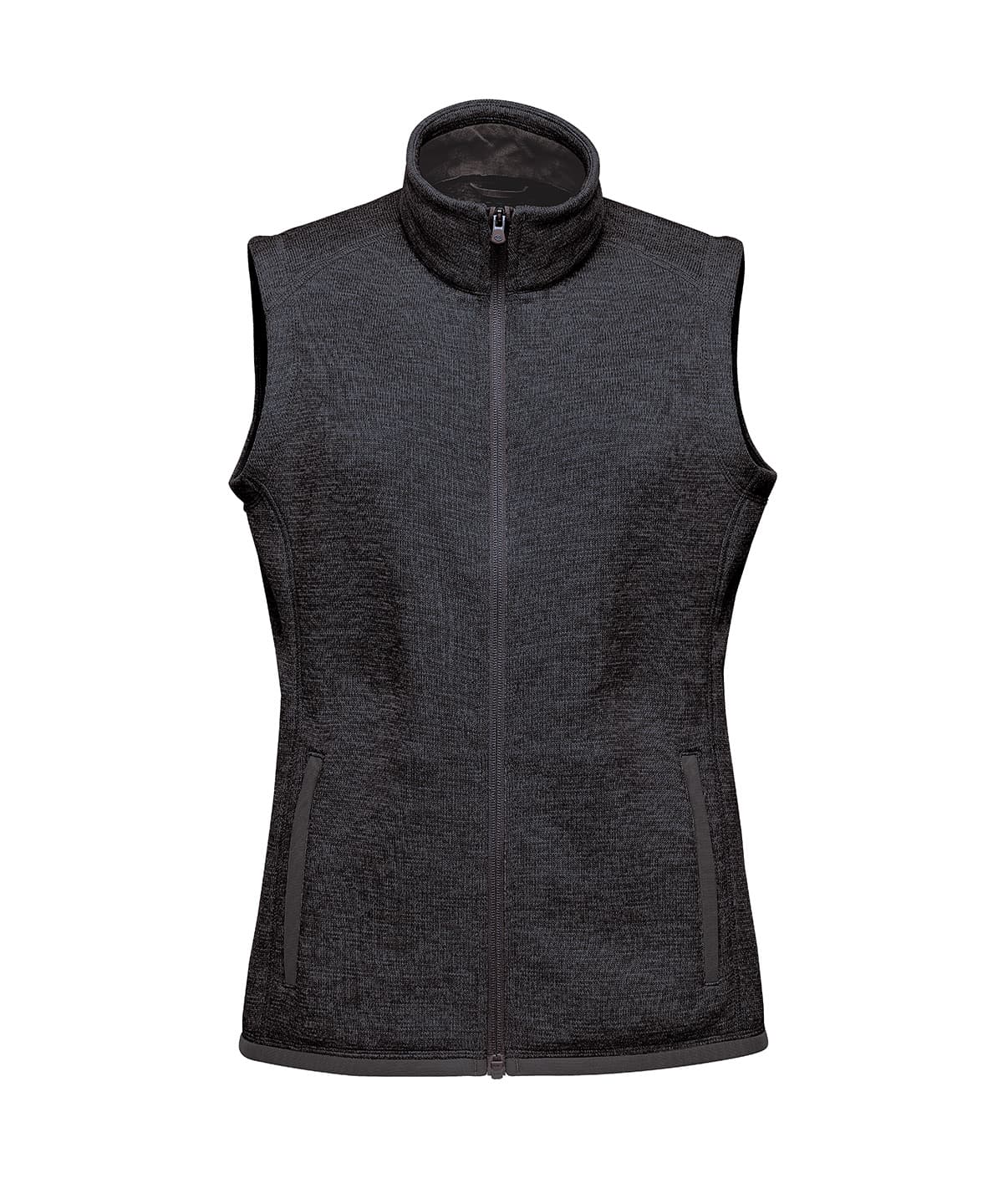 Women’s Avalante fleece vest — Size L, Colour Black Heather