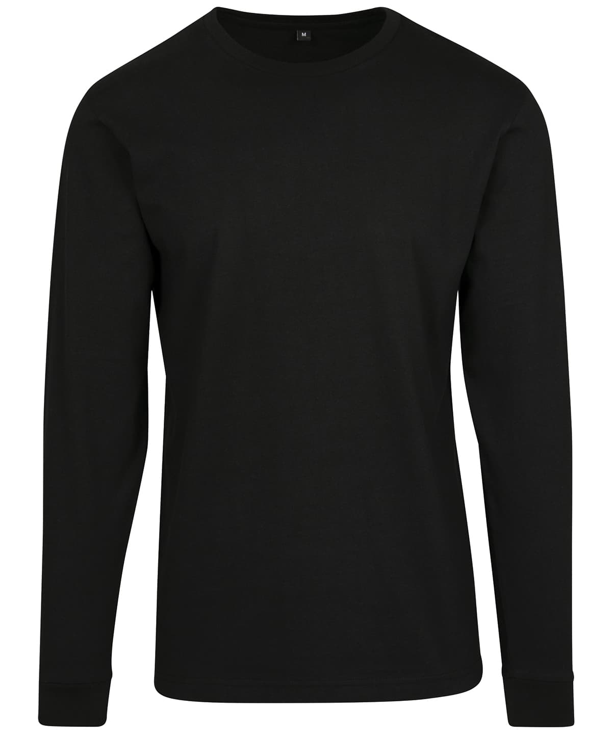 Long sleeve with cuff rib — Size 2XL, Colour Black