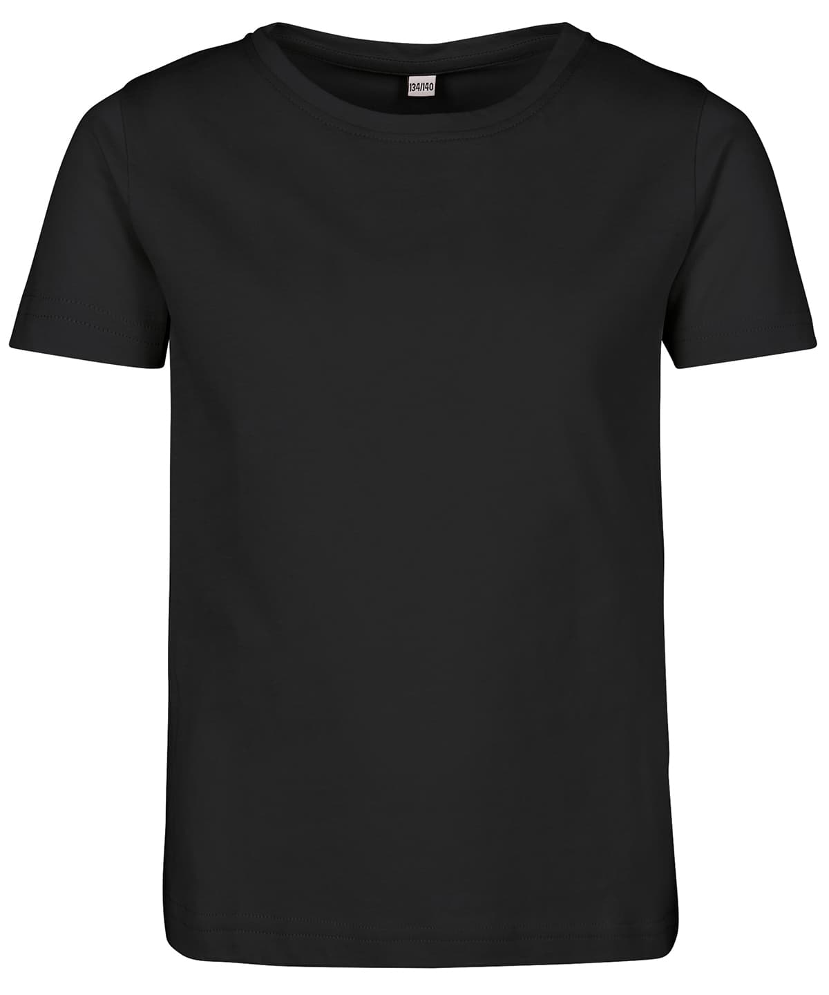 Girls short sleeve tee — Size 1112, Colour Black