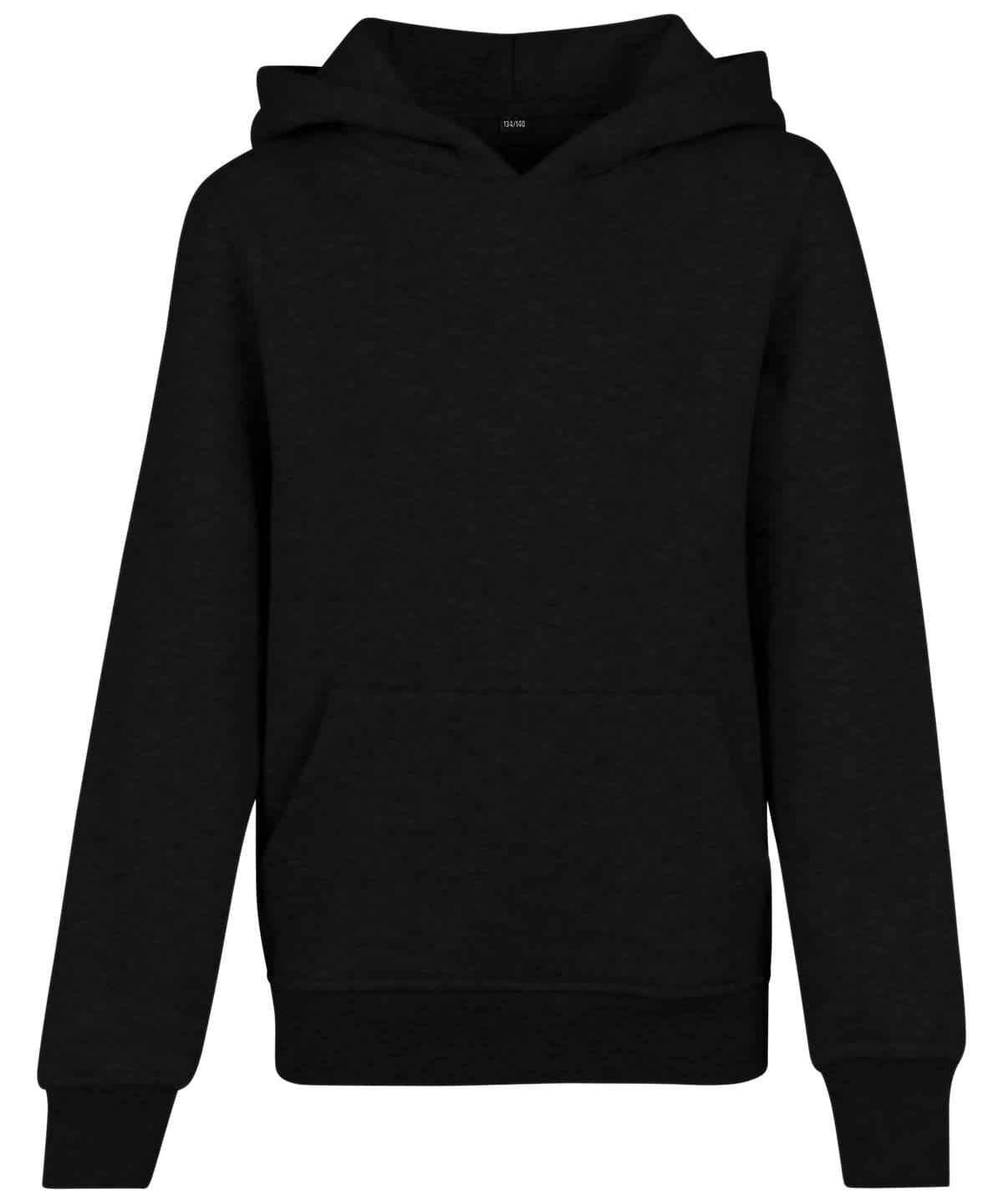 Kids basic hoodie — Size 11/12, Colour Black