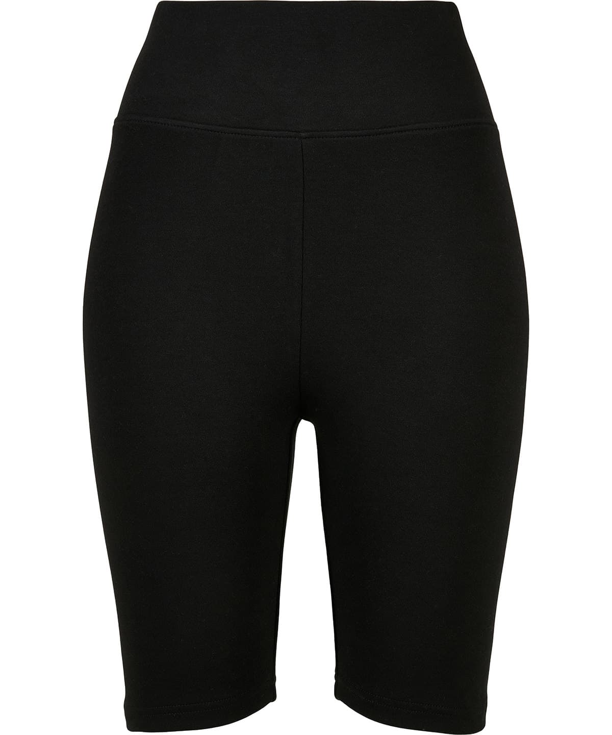 Women's high waist cycle shorts — Size 3XL, Colour Black