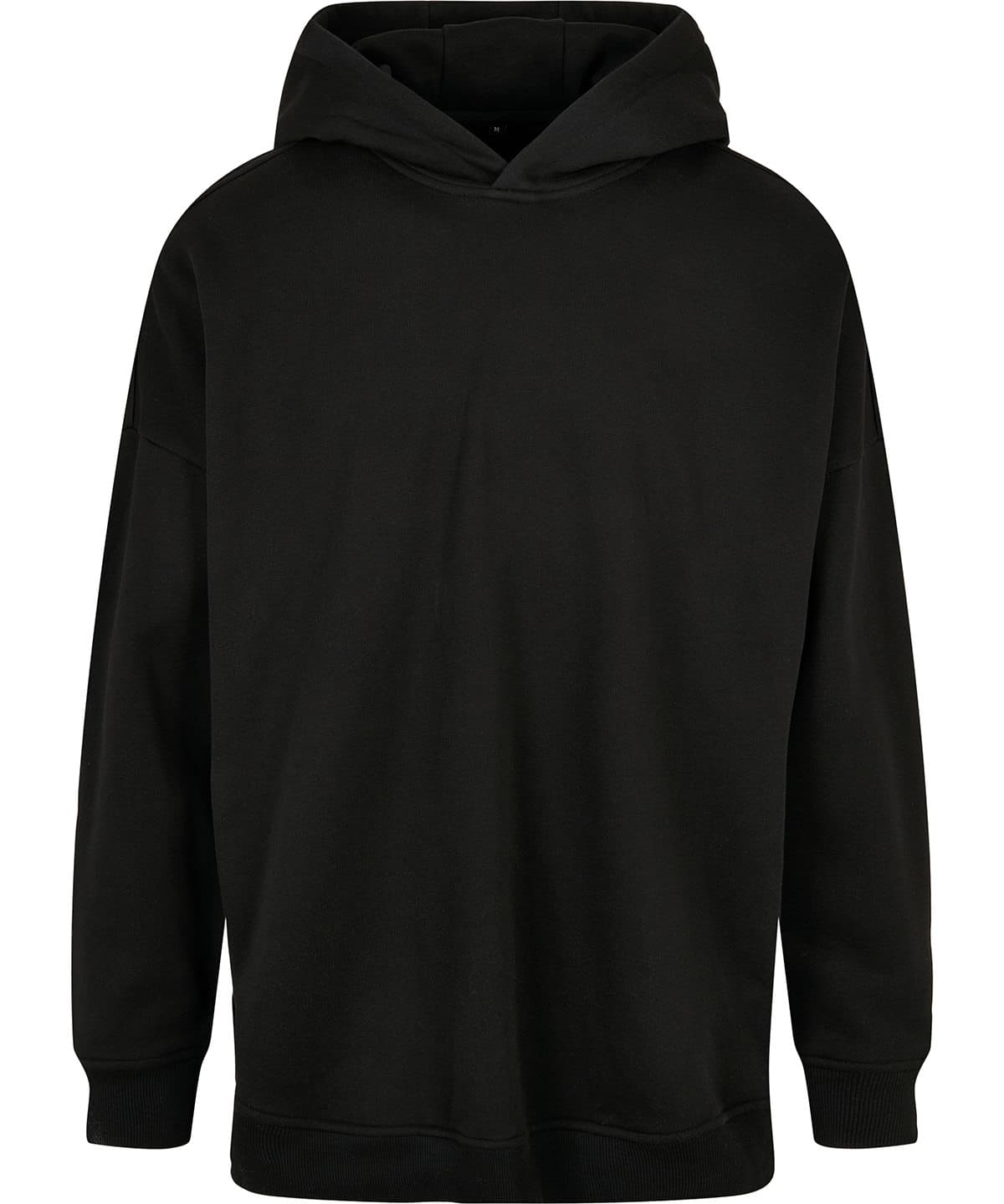 Oversized cut-on sleeve hoodie — Size 2XL, Colour Black