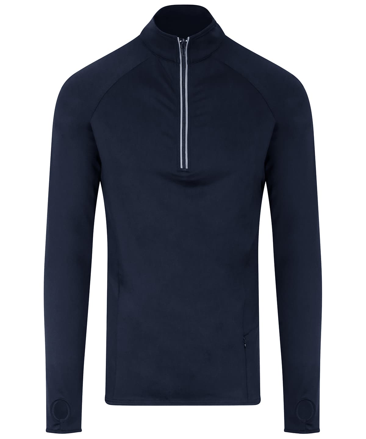 Cool Flex long half-zip top — Size 2XL, Colour French Navy