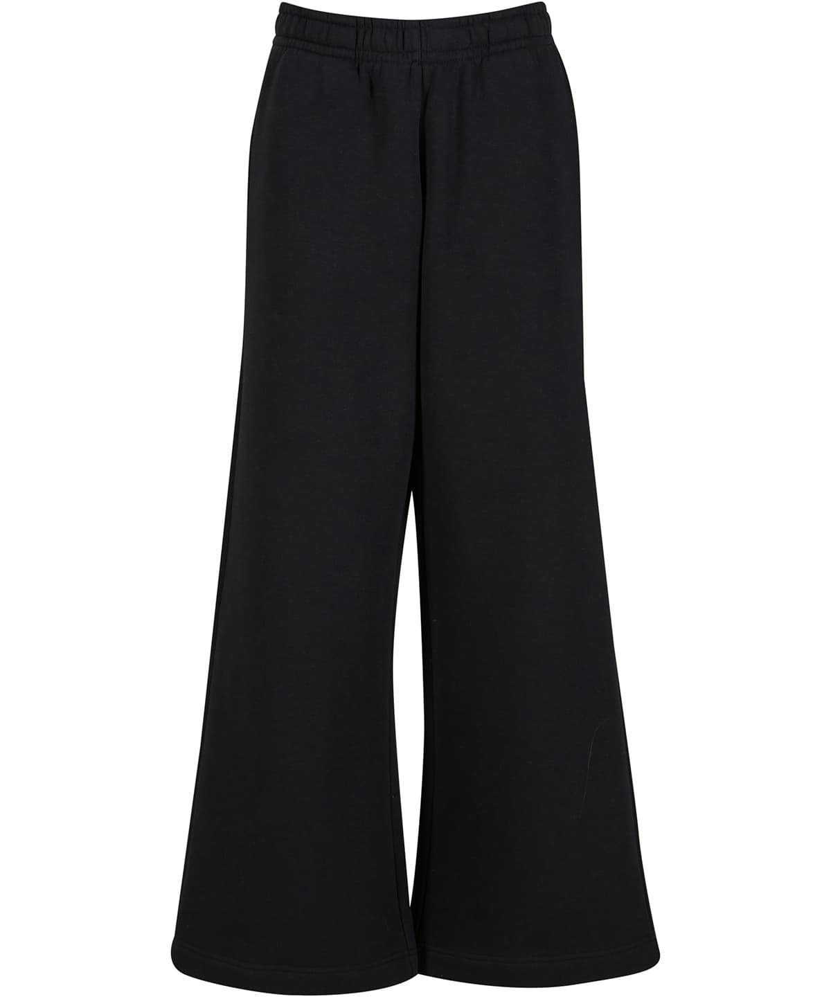 Women’s wide-leg sweatpants — Size 2XL, Colour Black