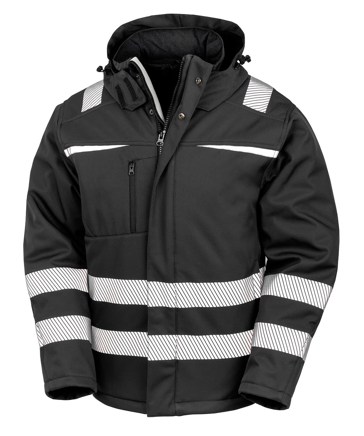 Dynamic softshell coat — Size 2XL, Colour Black