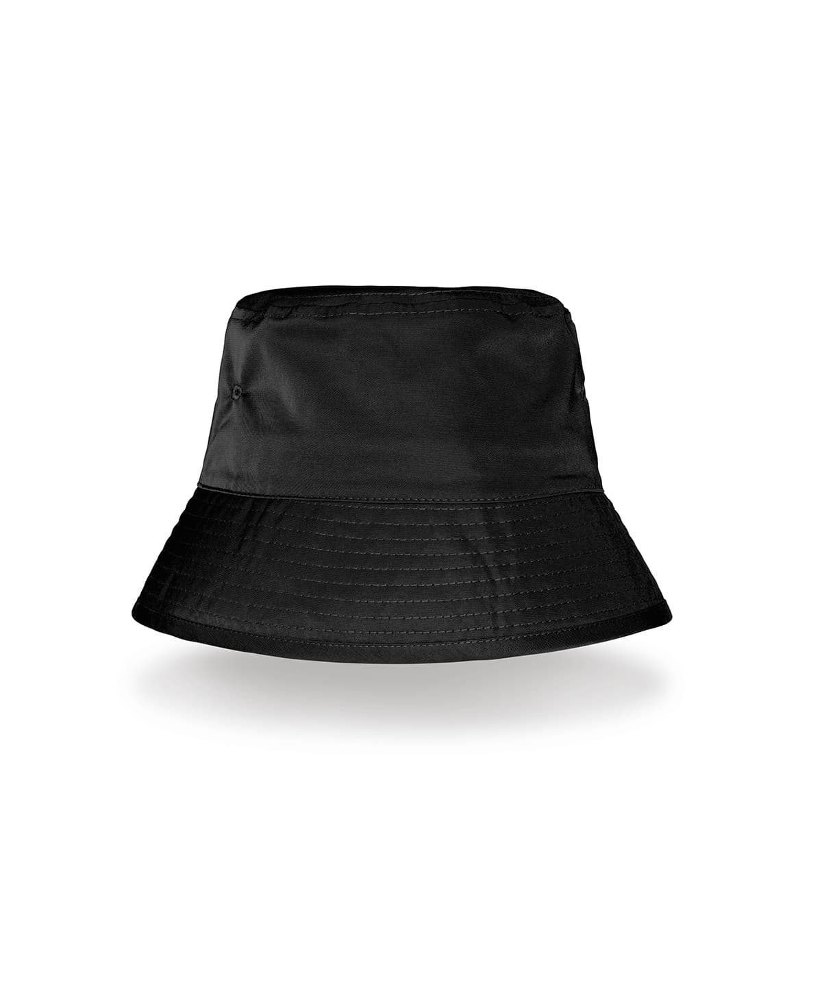 Recycled bound edge bucket hat — Size L/XL, Colour Black