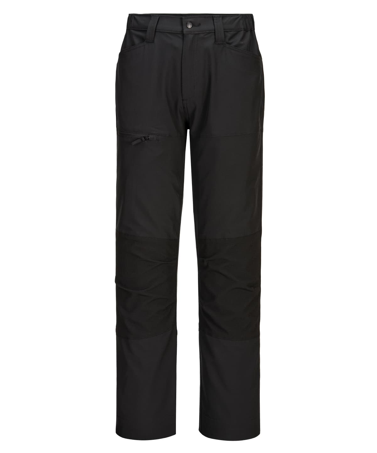 WX2 stretch work trousers (CD886) slim fit — Size 28R, Colour Black