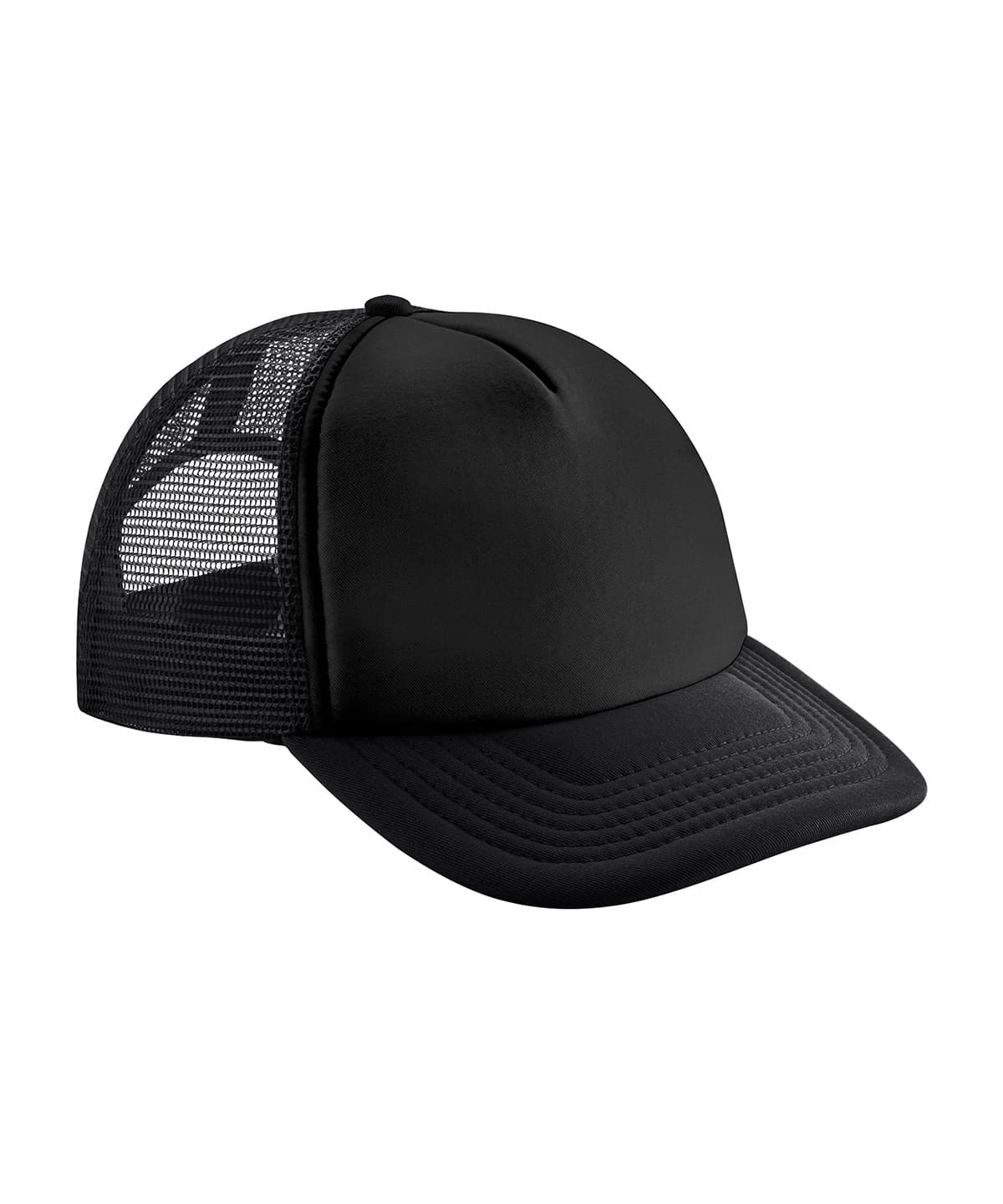 Vintage snapback trucker — Size One Size, Colour Black/Black