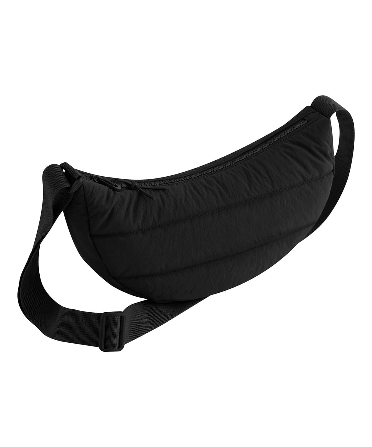 Quilted cross-body bag — Size One size, Colour Black
