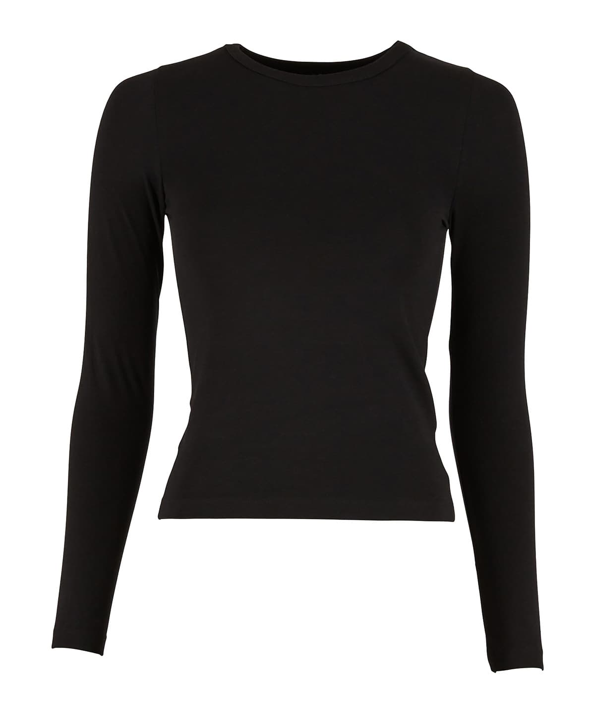Women’s ultra slim long sleeve — Size 2XL, Colour Black
