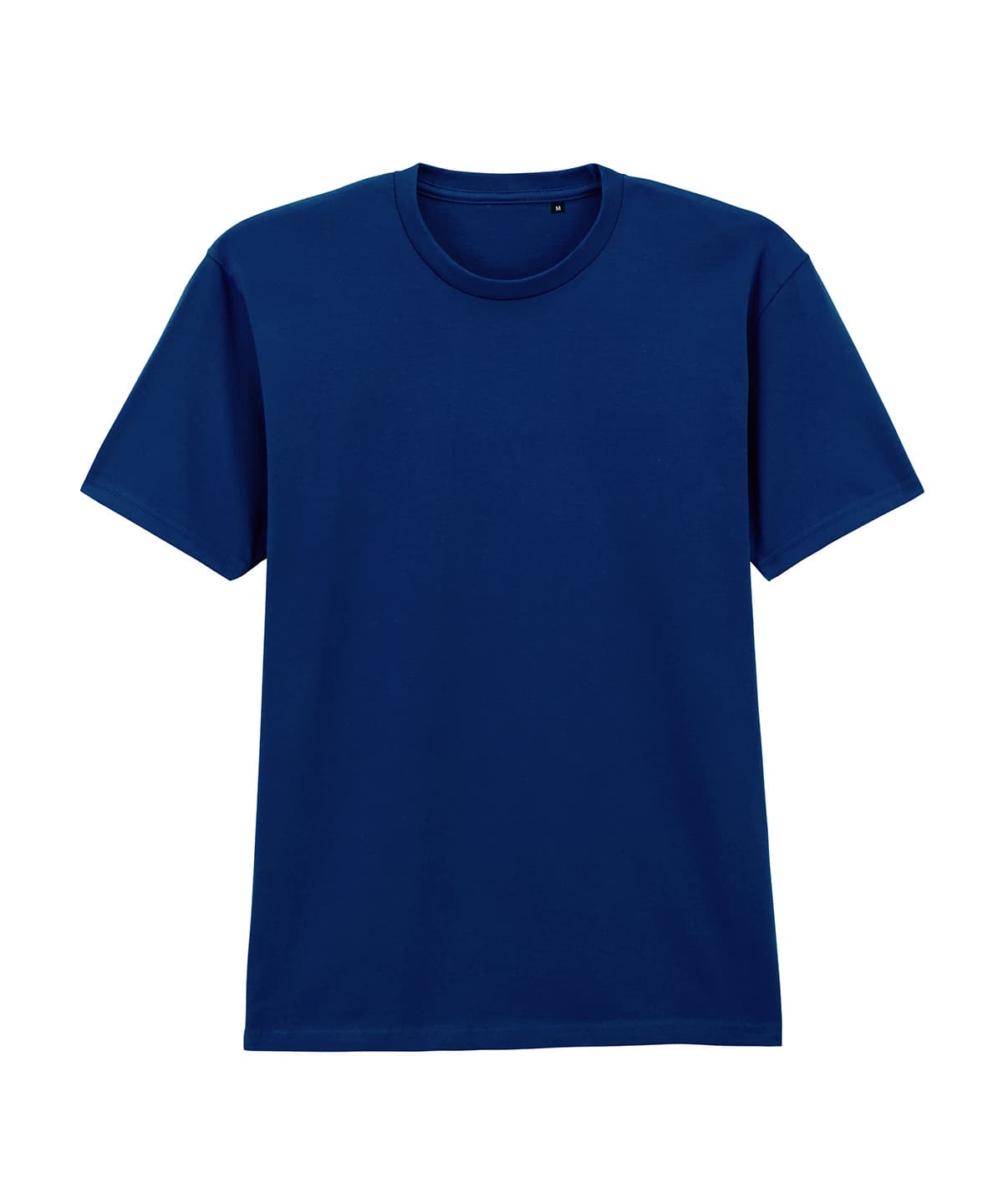Softstyle™ midweight adult no-label enzyme wash t-shirt — Size 2XL, Colour Navy