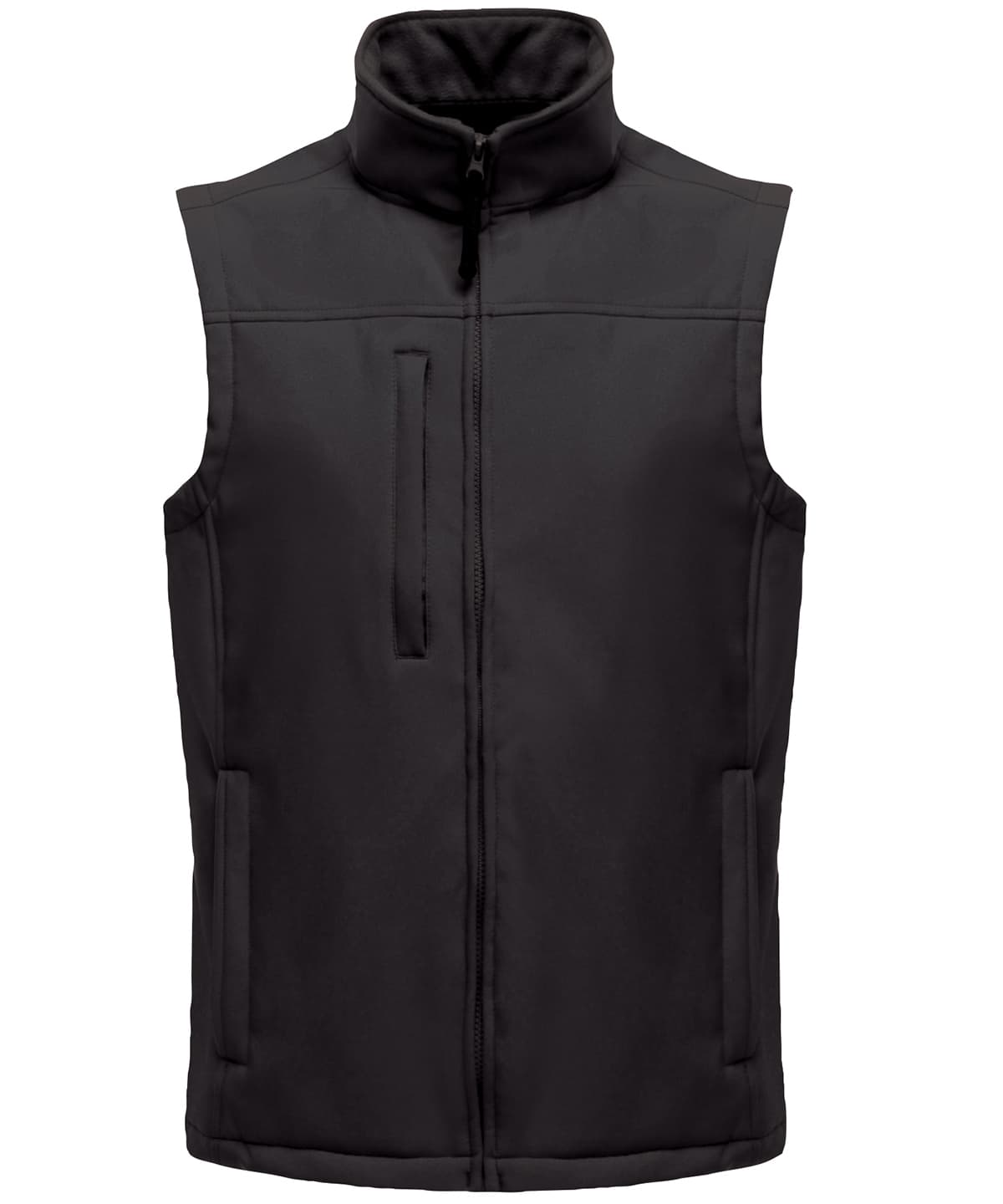 Flux softshell bodywarmer — Size 2XL, Colour All Black*