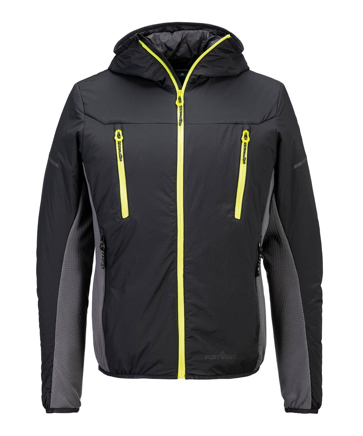 EV4 Insulated hybrid jacket (EV470) — Size 2XL, Colour Black
