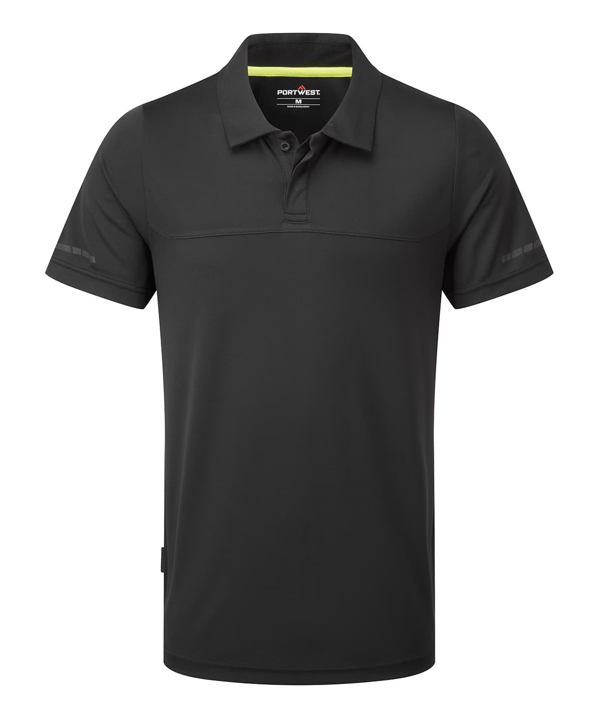 EV4 polo shirt (EV410) — Size 2XL, Colour Black