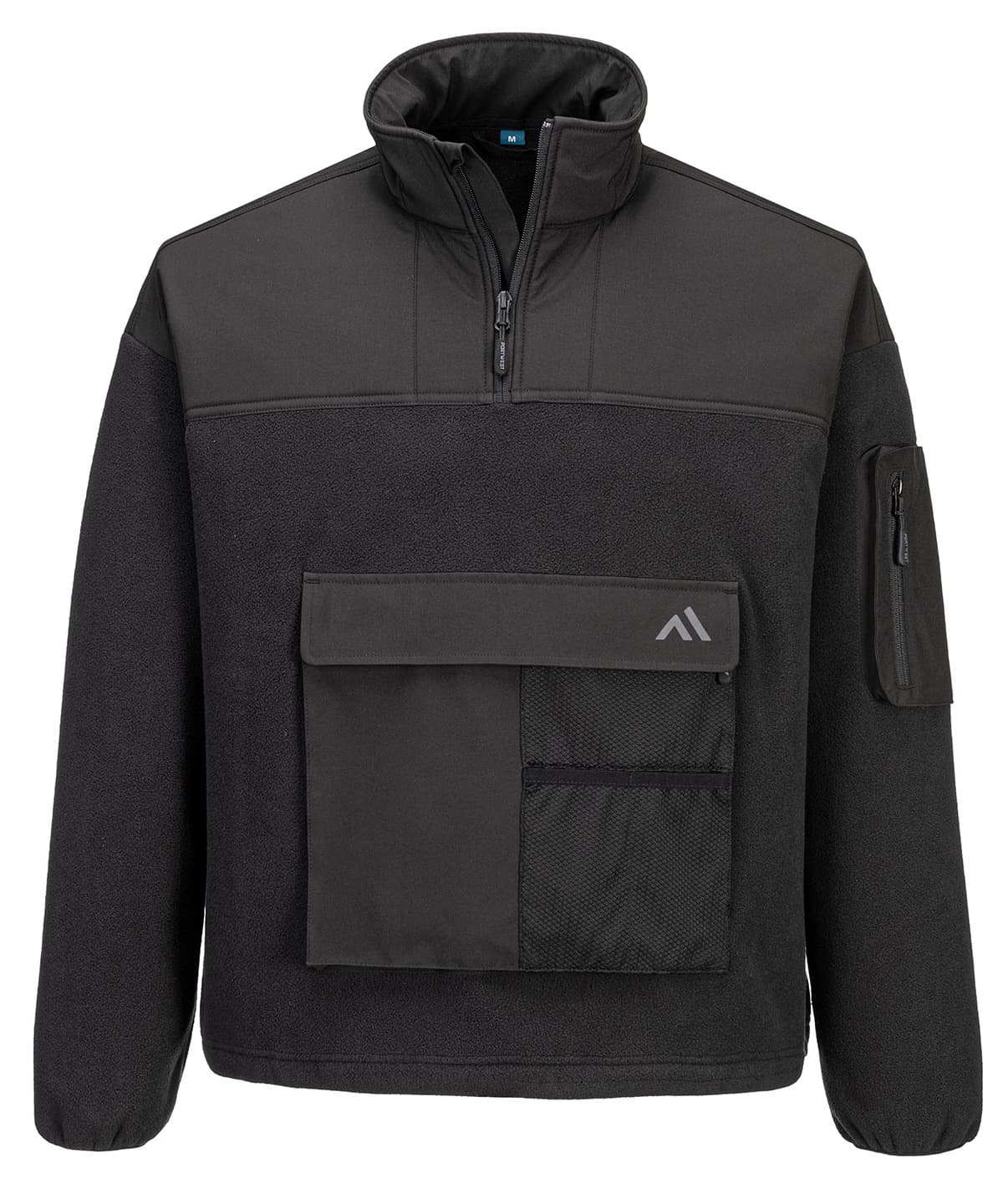 KX3 Sport ¼-zip fleece (KX378) — Size 2XL, Colour Black