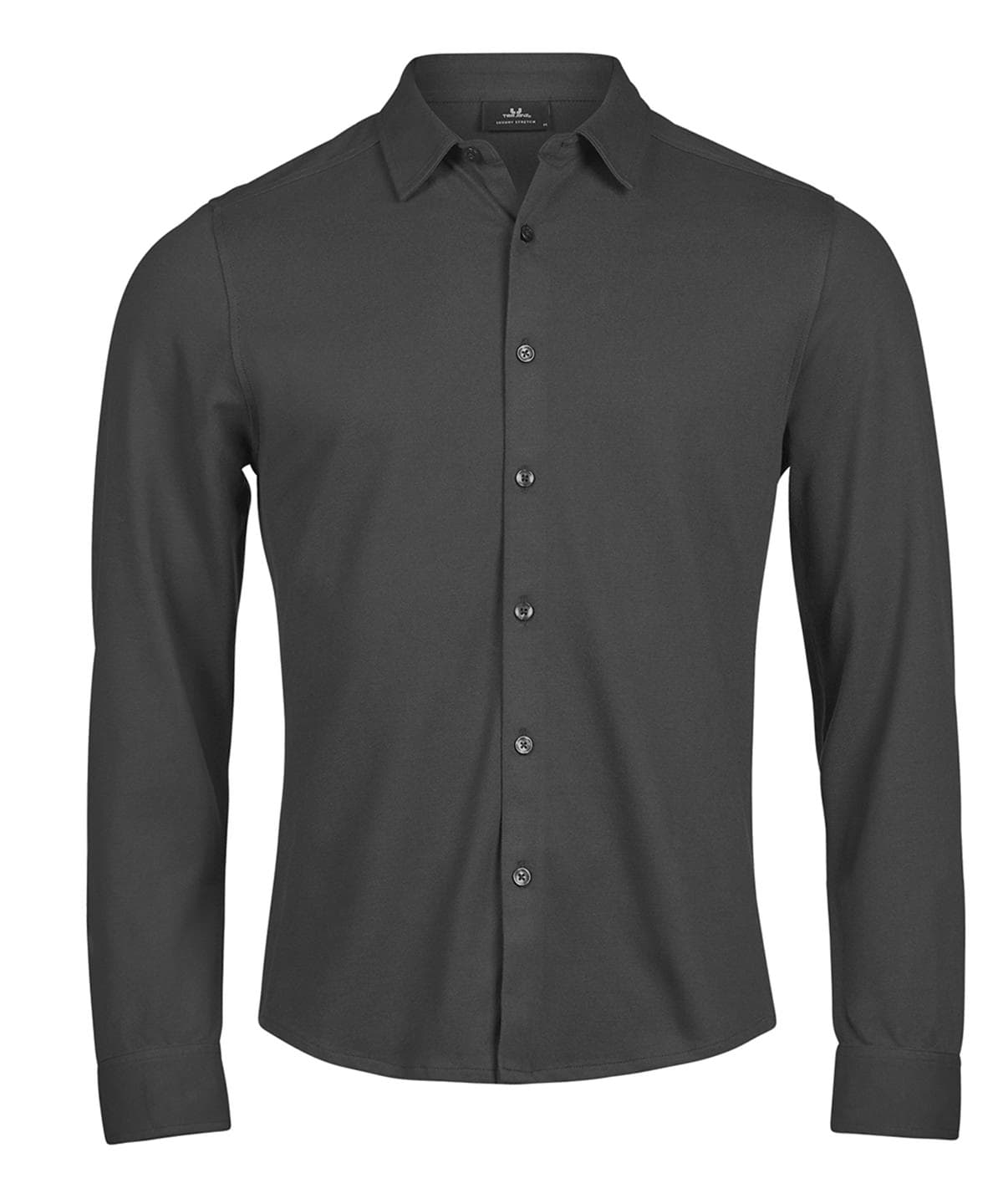 Luxury stretch shirt (1416) — Size 2XL, Colour Black