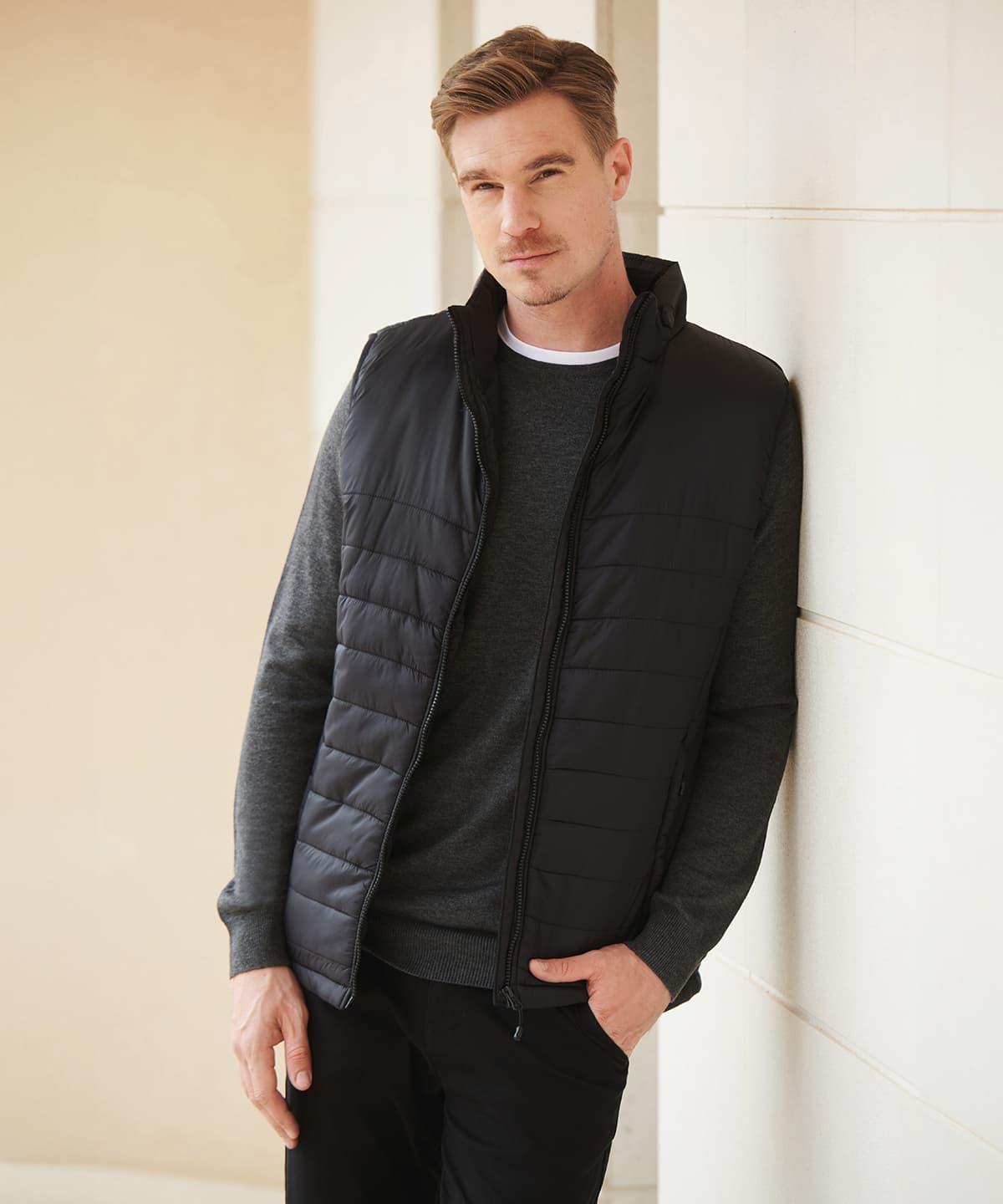 Unisex padded gilet
