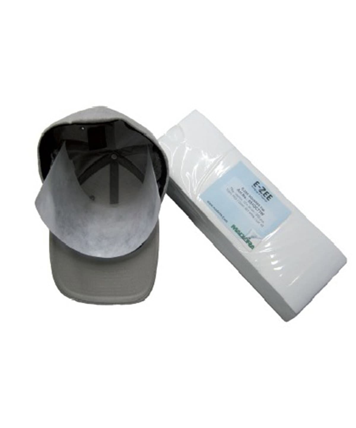 76g cap backing (pack of 250) — Size One size, Colour White
