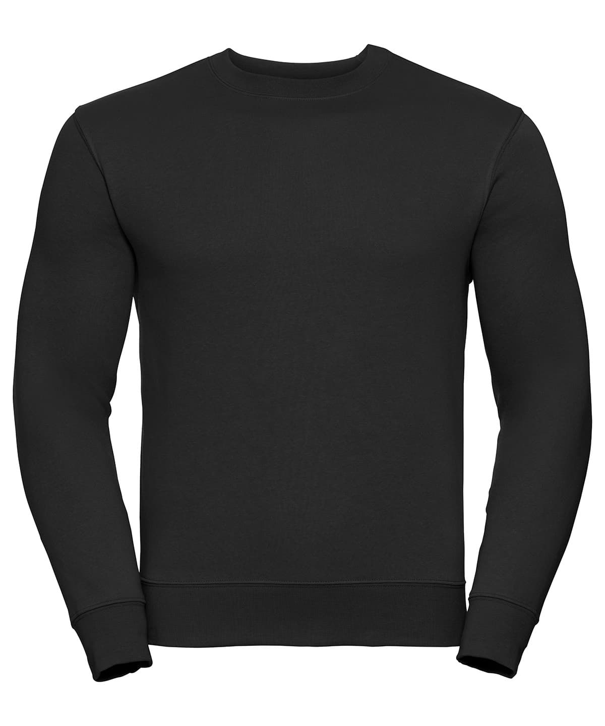 Set-in sleeve sweatshirt — Size 2XL, Colour Black*†