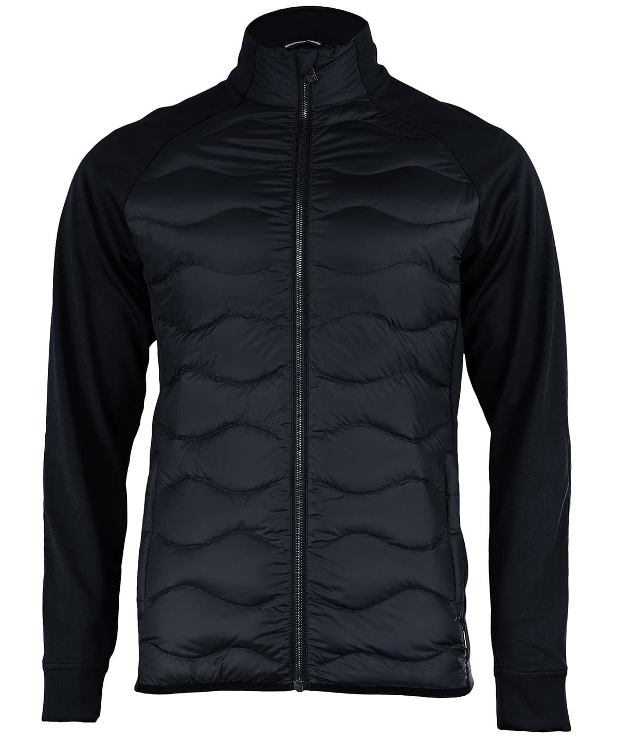Stillwater – premium hybrid down jacket — Size 2XL, Colour Black