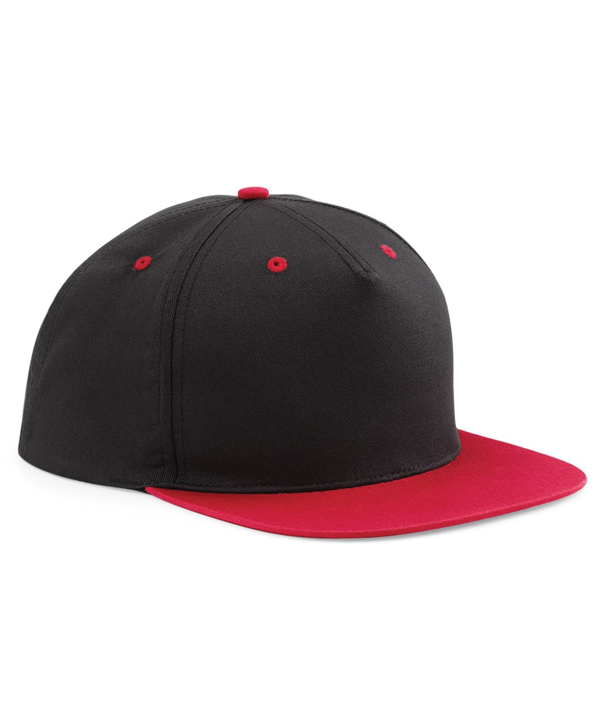 5-panel contrast snapback — Size One Size, Colour Black/Classic Red