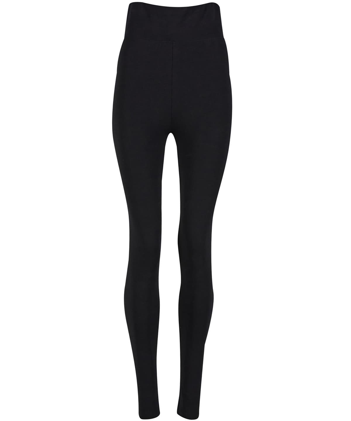 Women’s cotton leggings — Size 2XL, Colour Black