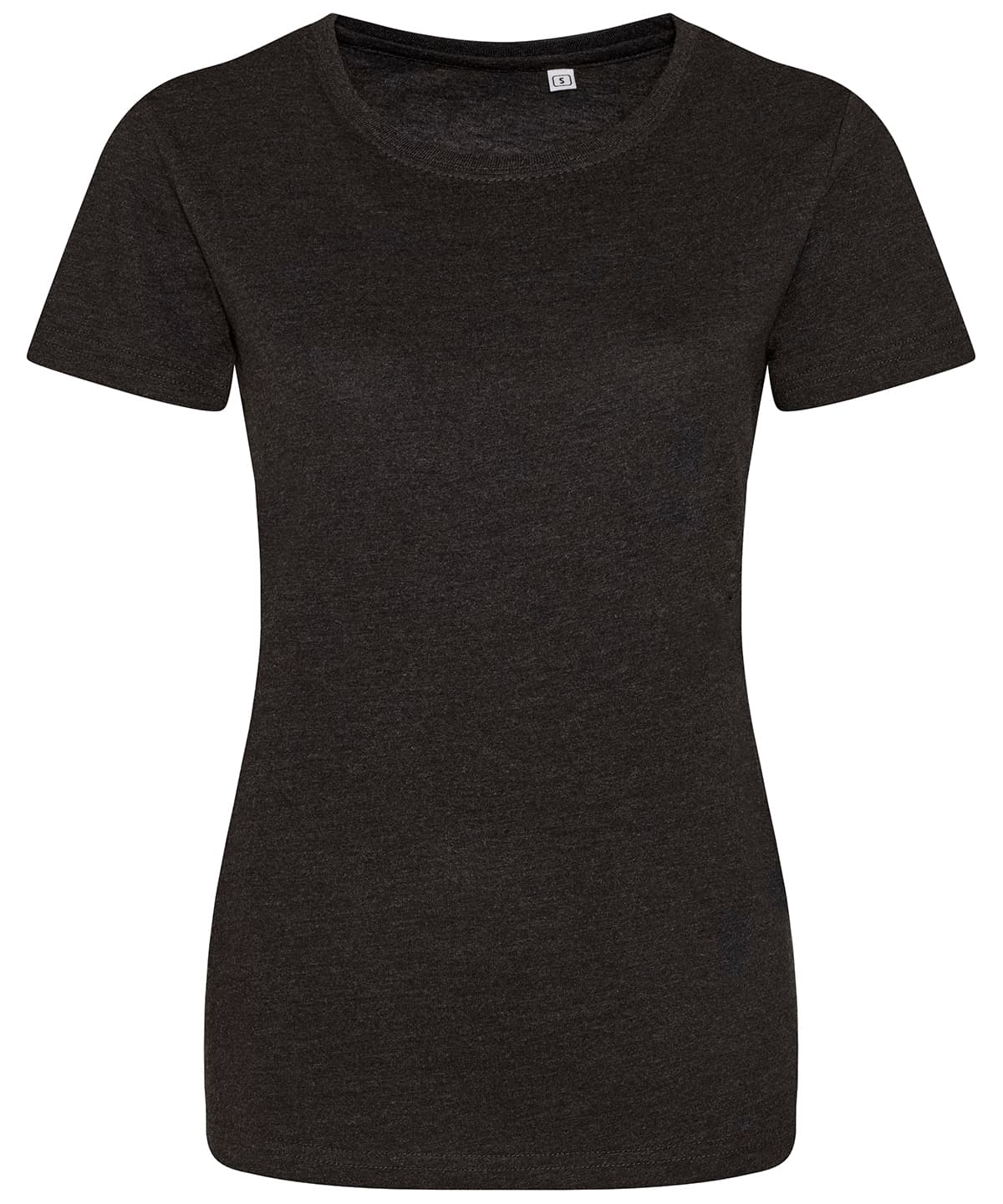 Women's triblend T — Size L, Colour Heather Black