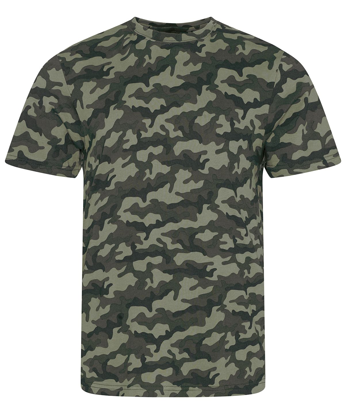 Camo T — Size S, Colour Green Camo