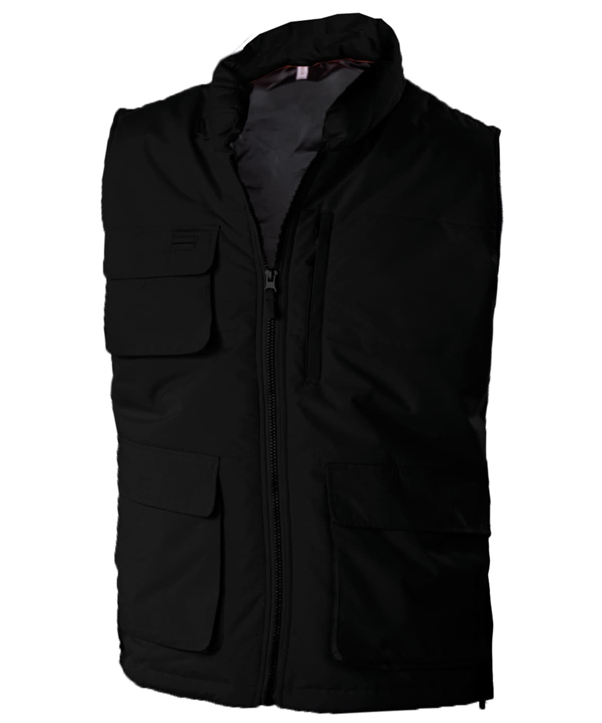 Quilted bodywarmer — Size 2XL, Colour Black