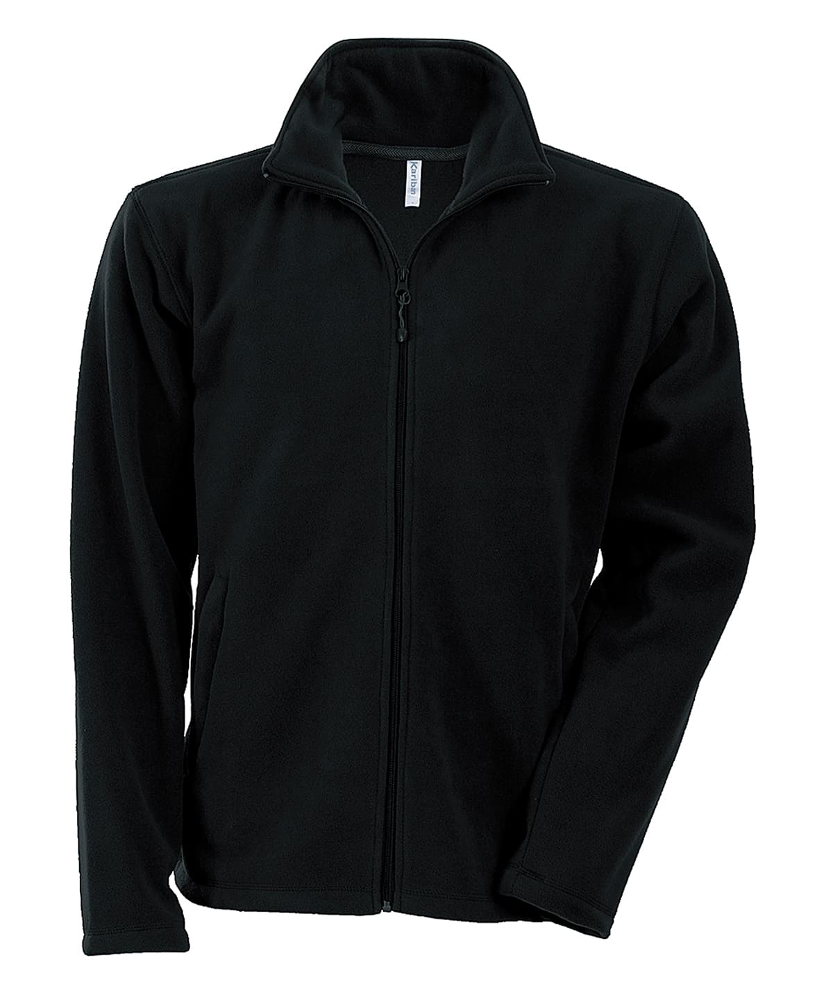 Falco full zip microfleece jacket — Size 2XL, Colour Black*
