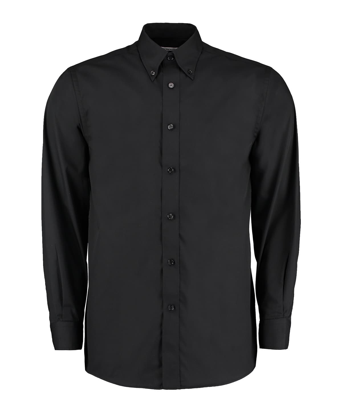 Workforce shirt long-sleeved (classic fit) — Size 2XL, Colour Black