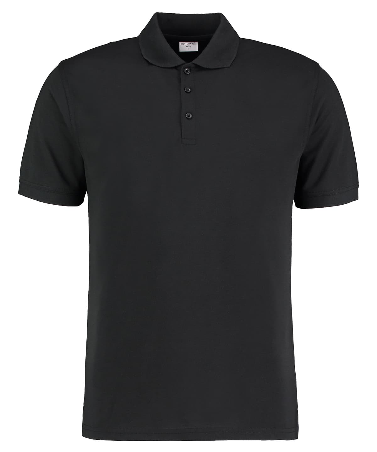 Klassic polo short sleeved Superwash® 60ºC (slim fit) — Size 2XL, Colour Black