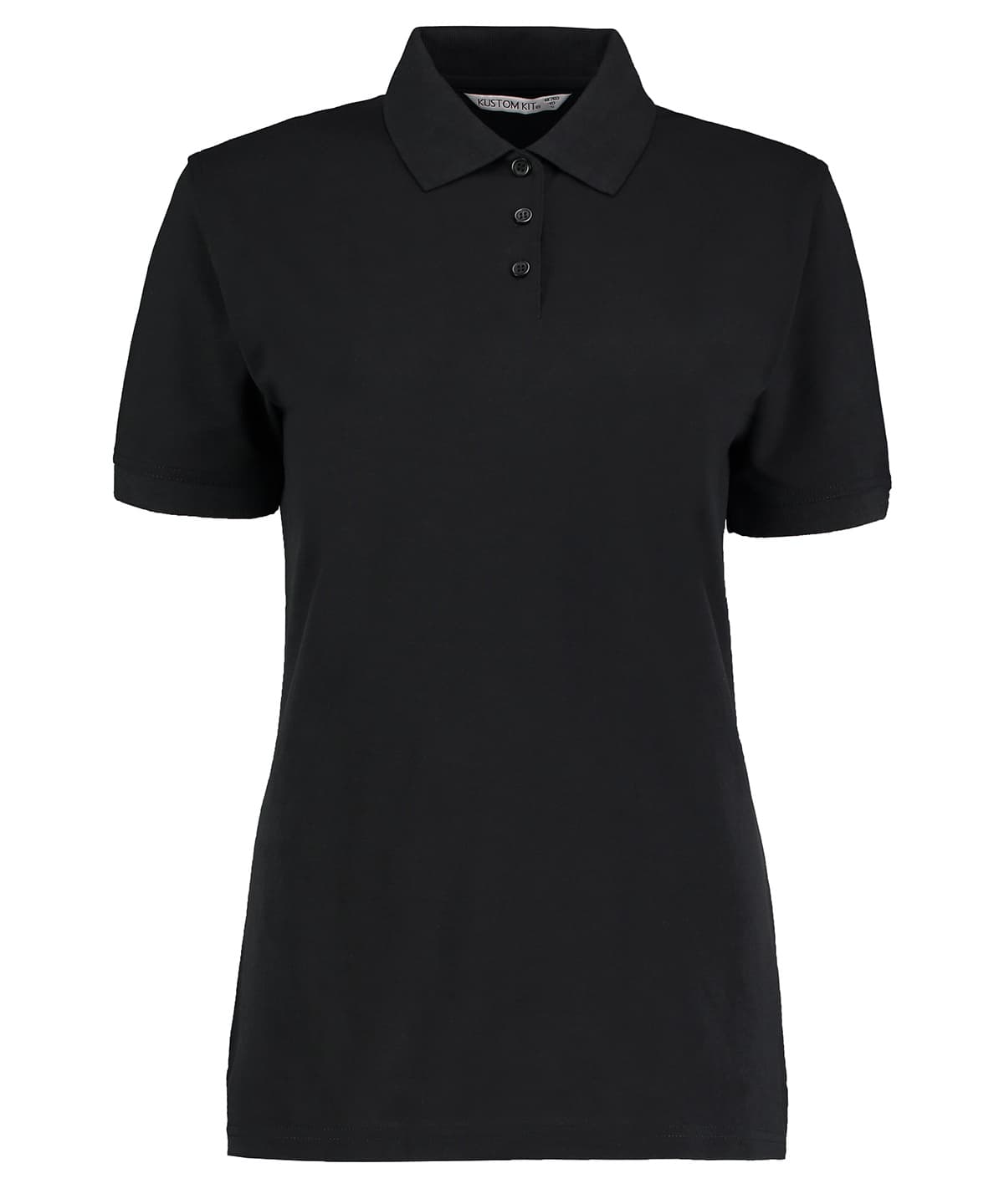 Klassic polo women's with Superwash® 60°C (classic fit) — Size 10, Colour Black*