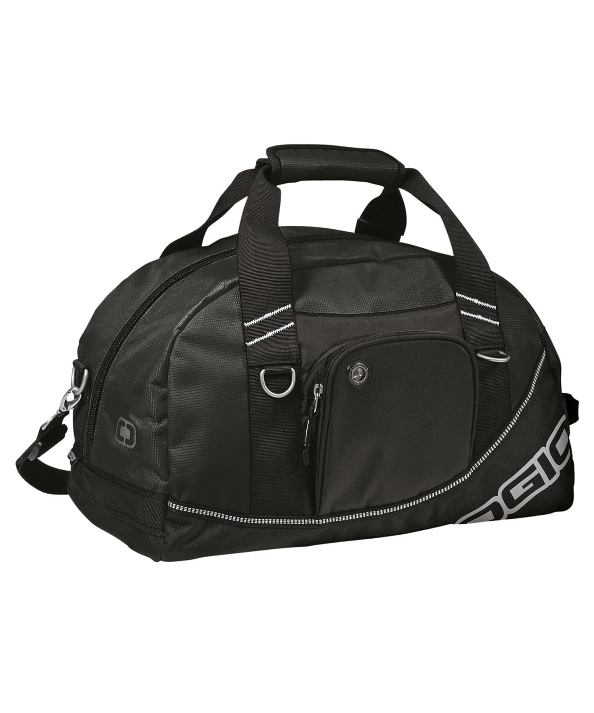 Half dome sports bag — Size One Size, Colour Black/Black