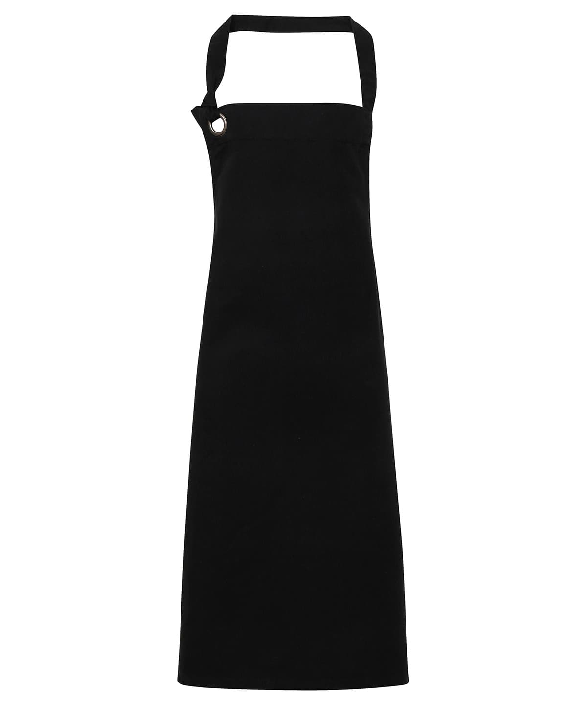 Calibre heavy cotton canvas bib apron — Size One size, Colour Black