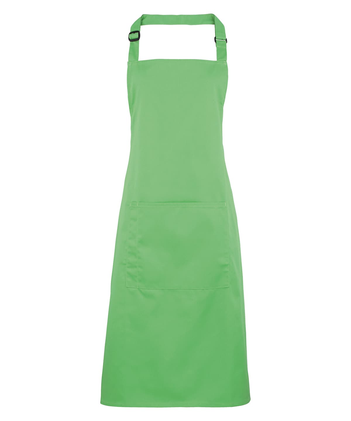 Colours bib apron with pocket — Size One size, Colour Apple