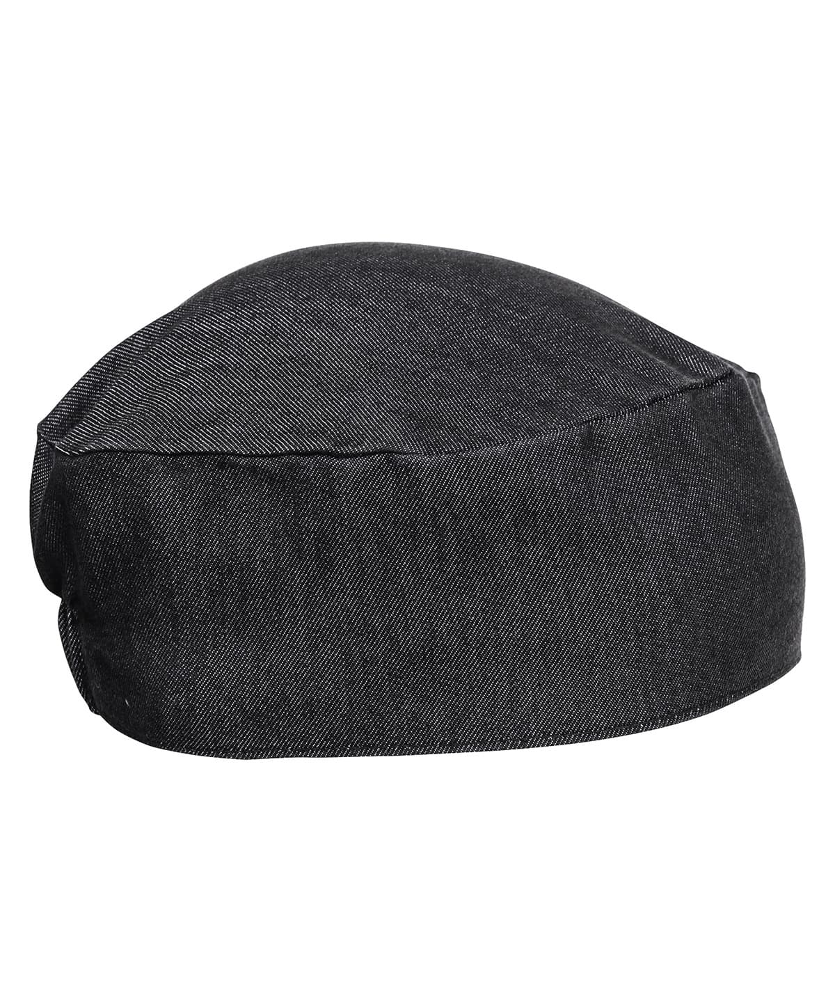 Chef's skull cap — Size One size, Colour Black Denim