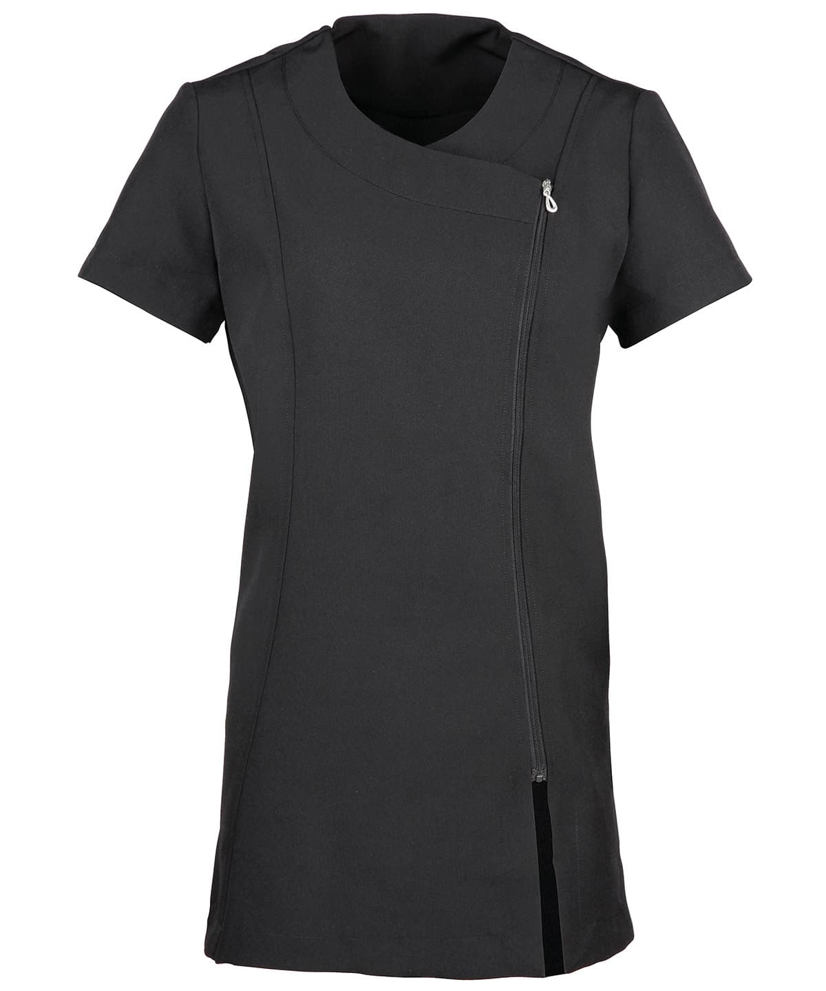 Camellia beauty and spa tunic — Size 10, Colour Black