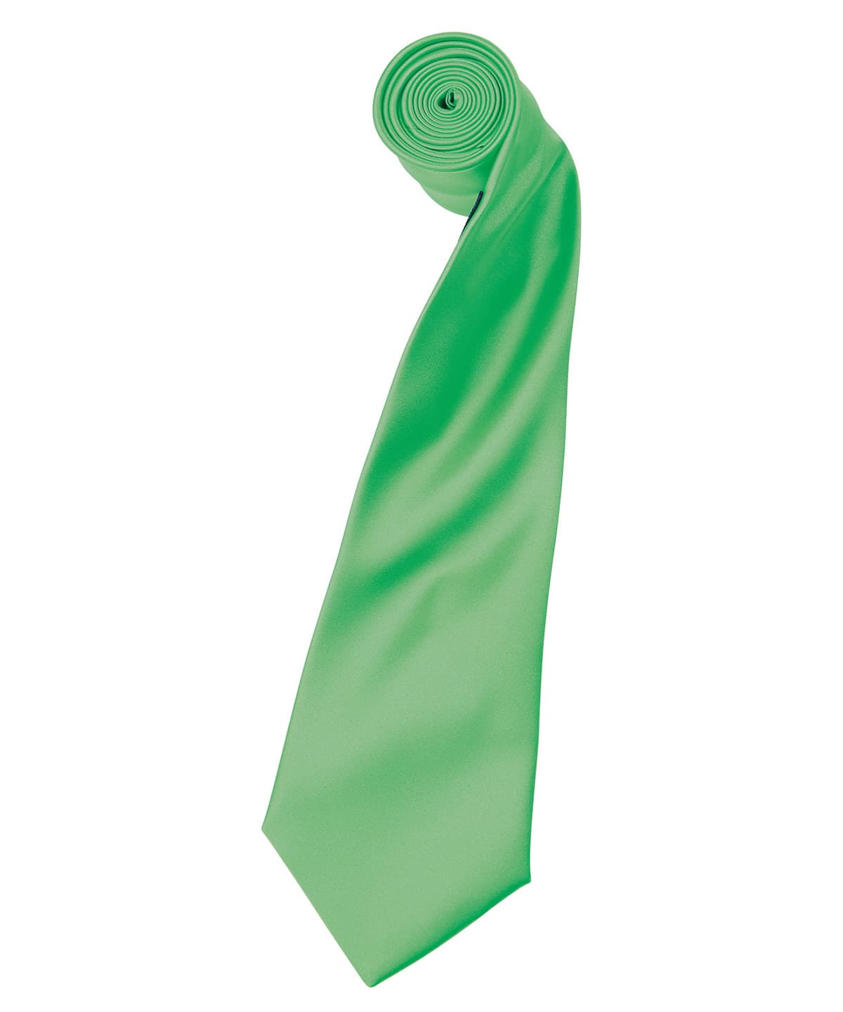'Colours' satin tie — Size One size, Colour Apple