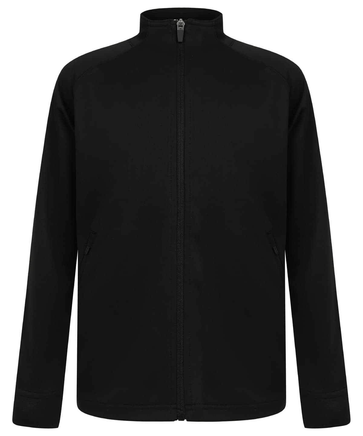 Kids knitted tracksuit top — Size 11/12, Colour Black