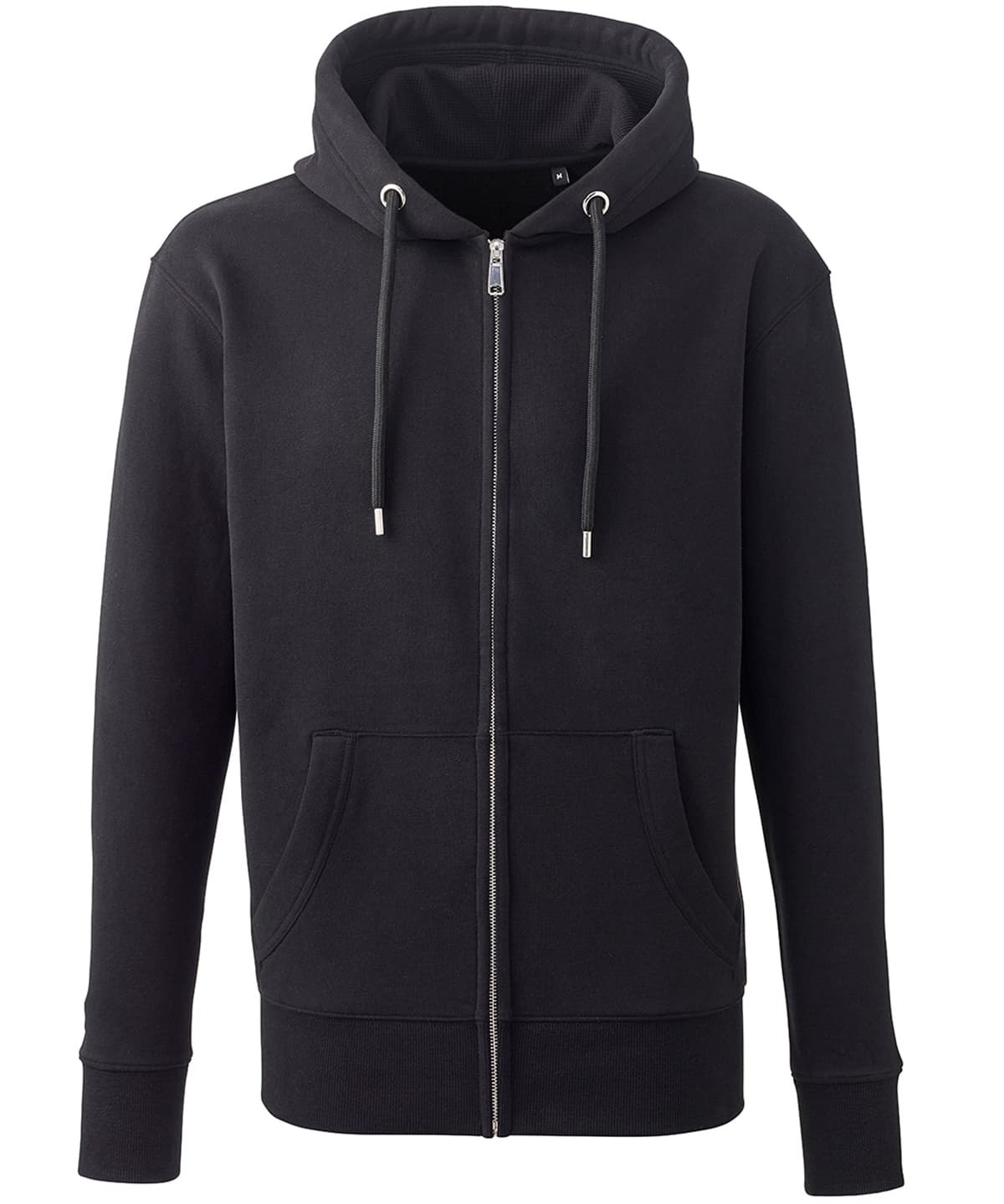Men's Anthem full-zip hoodie — Size 2XL, Colour Black