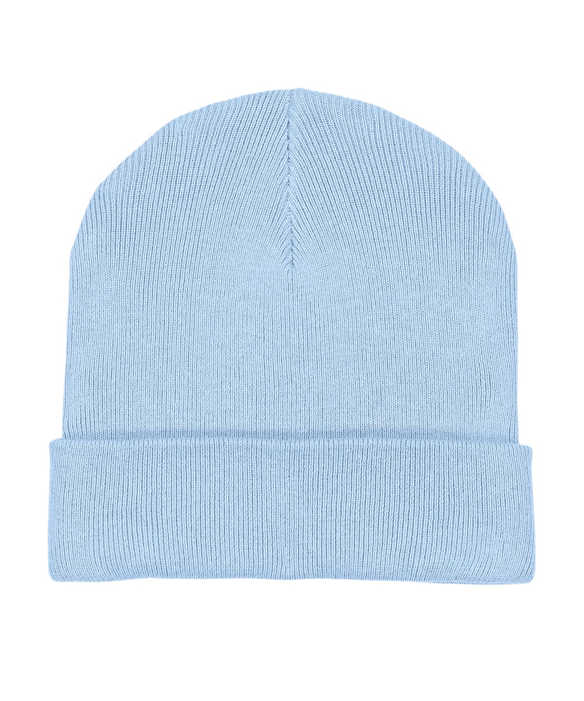 Rib beanie in unisex fit (STAU772) — Size One size, Colour Blue Soul